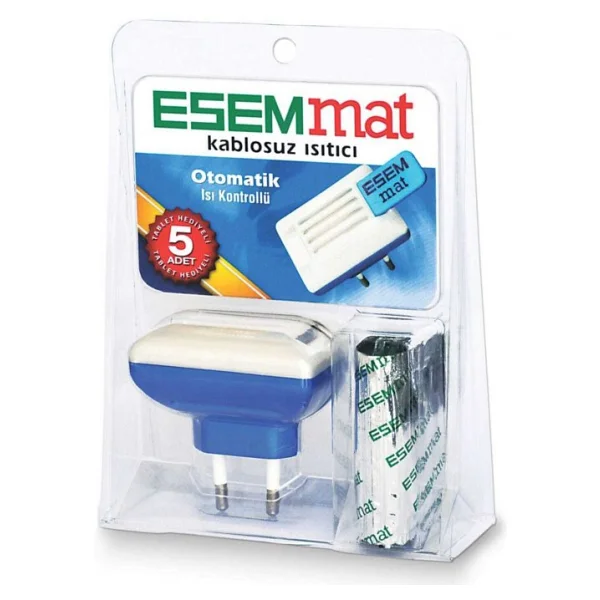 Esemmat Kablosuz Otomatik Isı Kontrollü Cihaz + 10 Yedek Tablet - Görsel 7