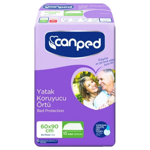 Canped 80x180 Cm 10'lu Yatak Koruyucu Örtü - Görsel 7