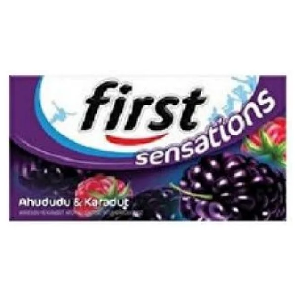 First Sensations Ahududu & Karadut Aromalı 27 Gr Sakız - Görsel 2
