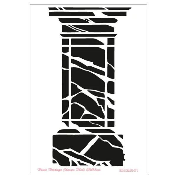 Home Herıtage Classıc Mıdı 25x36cm Hhcmr-21 Stencil - Görsel 3