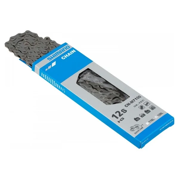 Shimano Zincir 12 Vites 126 Bakla-Cn-M7100 - Görsel 3