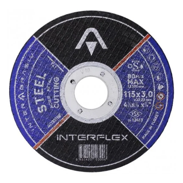 Spiral Taşlama Cırt Zımpara Metal Kesici Flap Disk 100 Parça - Görsel 3