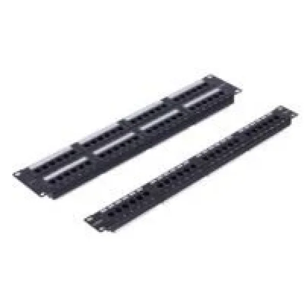 ULUSAL ULS24CAT6 CAT6 24 Port Patch Panel Rack Kabinet Aksamı