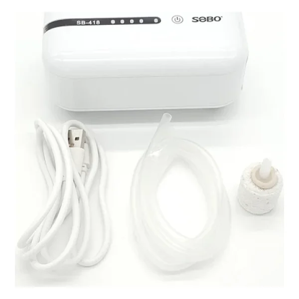 Sobo Sb-418 Ac/Dc USB Şarjlı Tek Çıkışlı Hava Motoru - Görsel 2