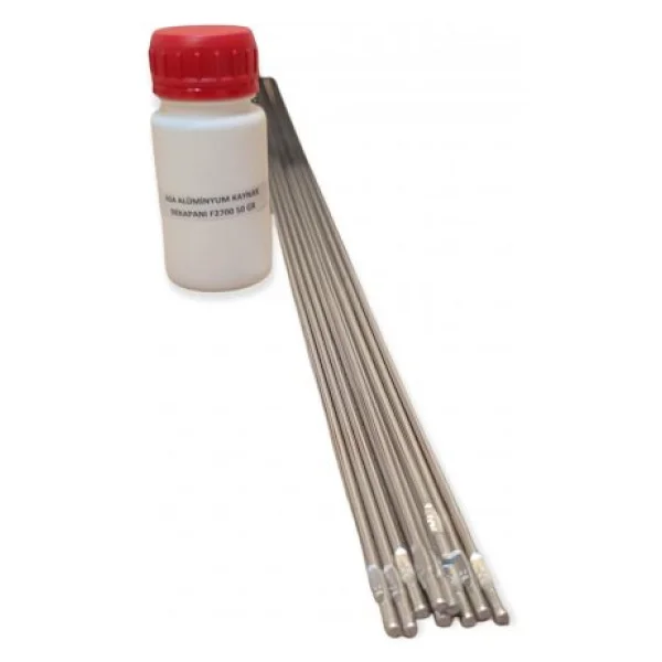 Alüminyum Kaynak Teli 3,2 Mm ( 10 Adet) + Alüminyum Kaynak Dekapanı Küçük Kutu ( 50 Gr) - Görsel 5