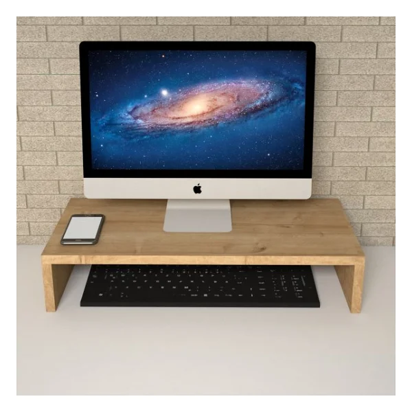 Emkawood Marry Safir Monitör Yükseltici Laptop Standı - Görsel 3
