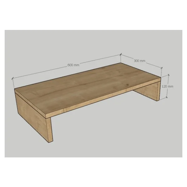 Emkawood Marry Safir Monitör Yükseltici Laptop Standı - Görsel 6