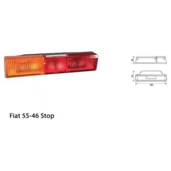 Fiat 55/46 Stop Lamba Takımı Sağ-Sol (Traktör Stop Lamba) - Görsel 3