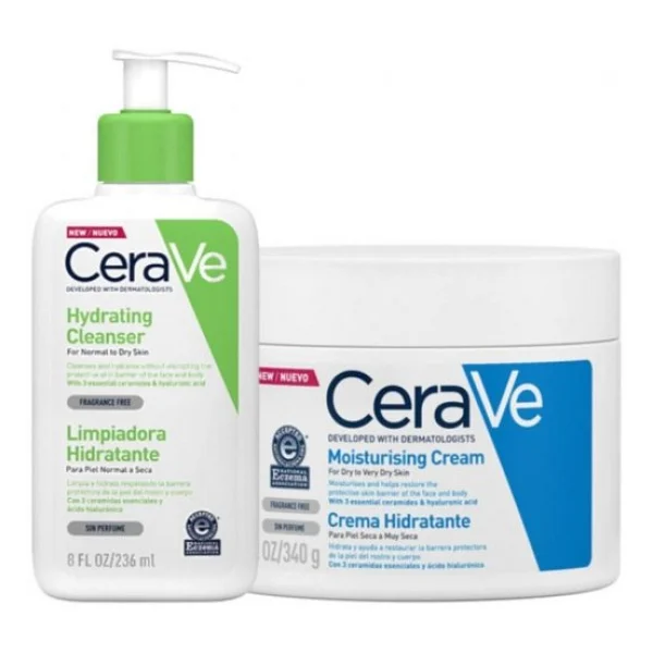 Cerave Kuru Ve Atopiye Eğilimli Ciltler Için Bakım Seti - Görsel 3