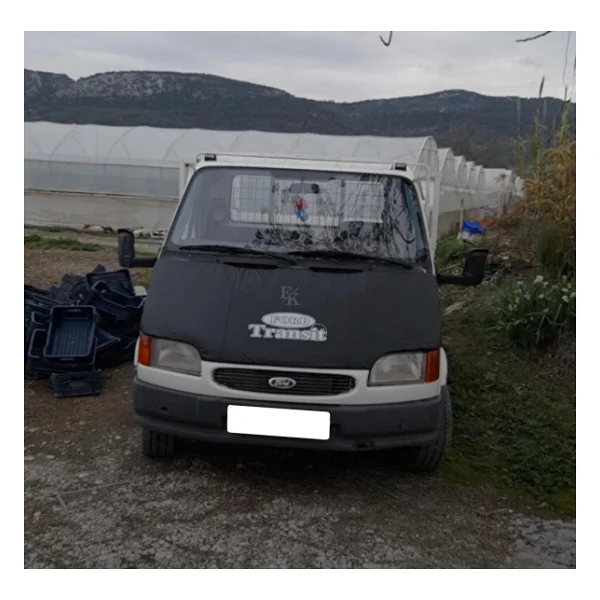 Ford Transit Kaput Taş Koruma Bez Branda Maskesi Reklamsız 1993-2001 - Görsel 9