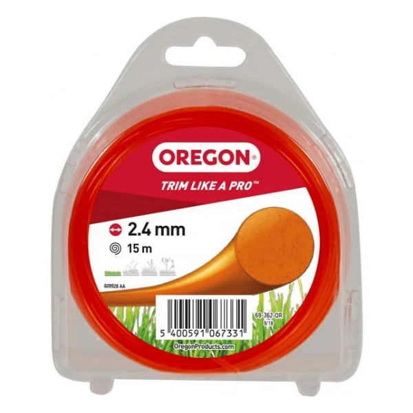 Oregon 69-362-Or Misina 2.4mm 15m Turuncu Yuvarlak - Görsel 3