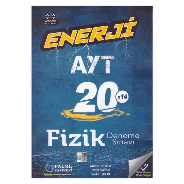 Palme Yayınevi Ayt Enerji 20 Fizik Deneme Sınavı - Görsel 3
