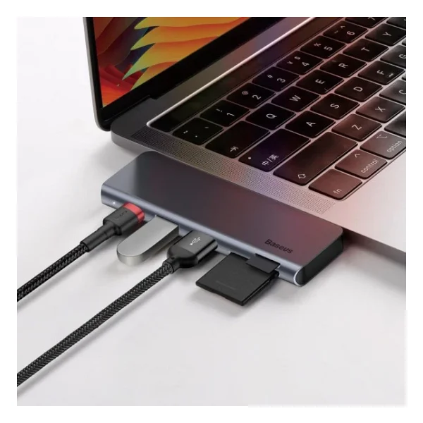 Baseus Cahub-K0g Laptop Docking Station - Görsel 6