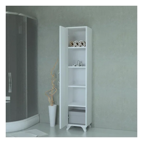 Mobilique Çok Amaçlı Banyo Boy Dolabı - Görsel 5