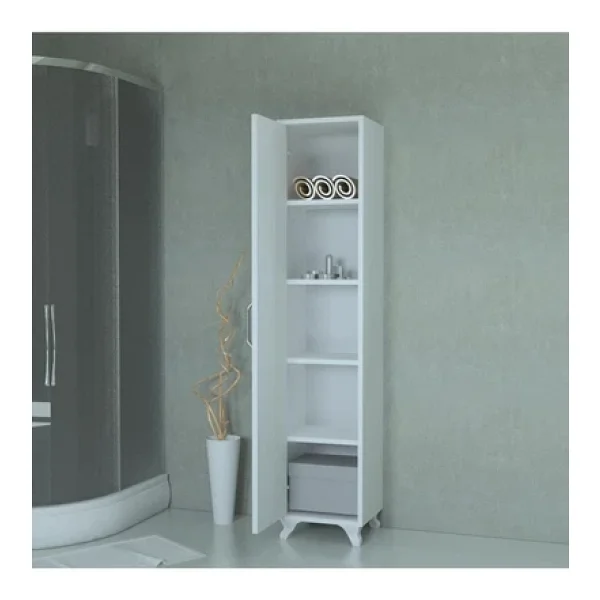 Mobilique Çok Amaçlı Banyo Boy Dolabı - Görsel 10