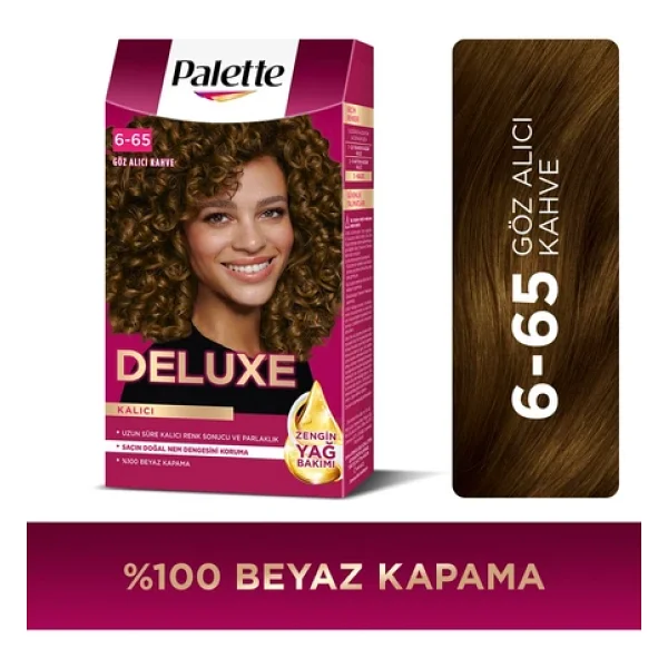 Palette Deluxe 6.65 Göz Alıcı Kahve Saç Boyası - Görsel 5