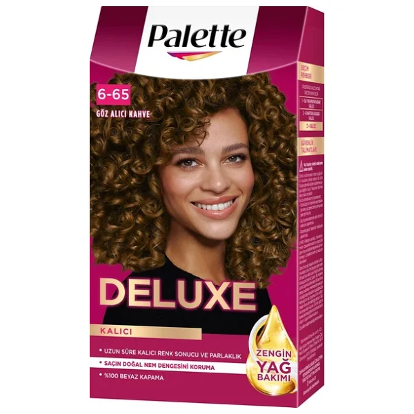 Palette Deluxe 6.65 Göz Alıcı Kahve Saç Boyası - Görsel 4