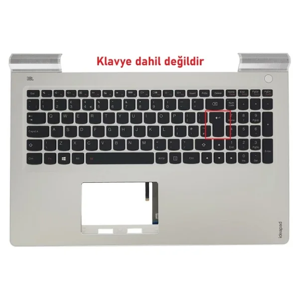Lenovo Ideapad 700-15ısk Üst Kasa Beyaz - Görsel 3