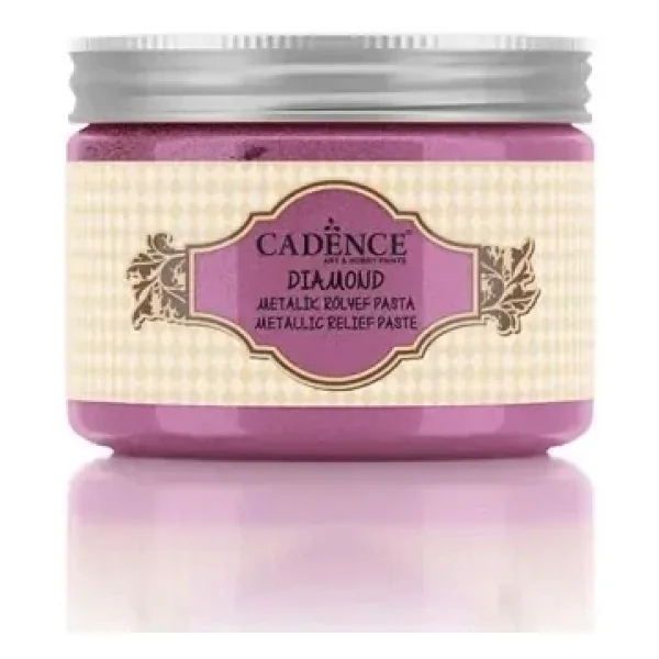 Cadence Diamond Rölyef Pasta 150ml 1850 Pembe - Görsel 3