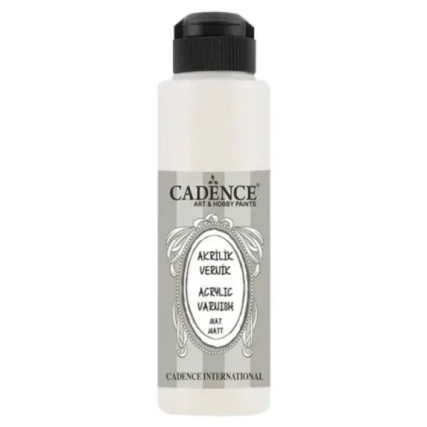 Cadence 250 Ml Su Bazlı Akrilik Mat Vernik - Görsel 4