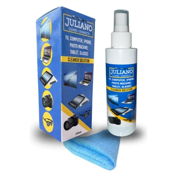 TV Ekran Temizleme Spreyi + Mikrofiber Temizleyici Bez Hediye (150 Ml) - Görsel 3