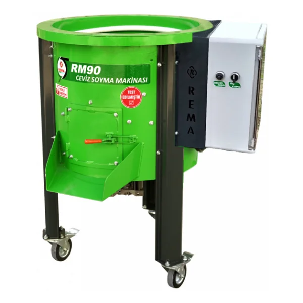 Rema Rm90 Devir Ayarlı 50 Kg 90 Lt 220 V Ceviz Soyma Makinesi - Görsel 3
