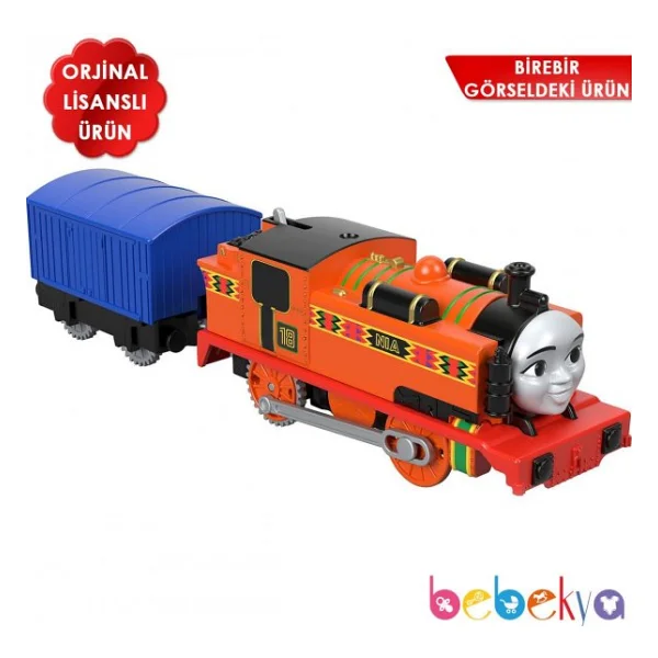 Orjinal Fisher Price Thomas Ve Arkadaslari Motorlu Buyuk Trenler Nıa Thomas & Friends Trackmaster Motorlu Tren - Görsel 3
