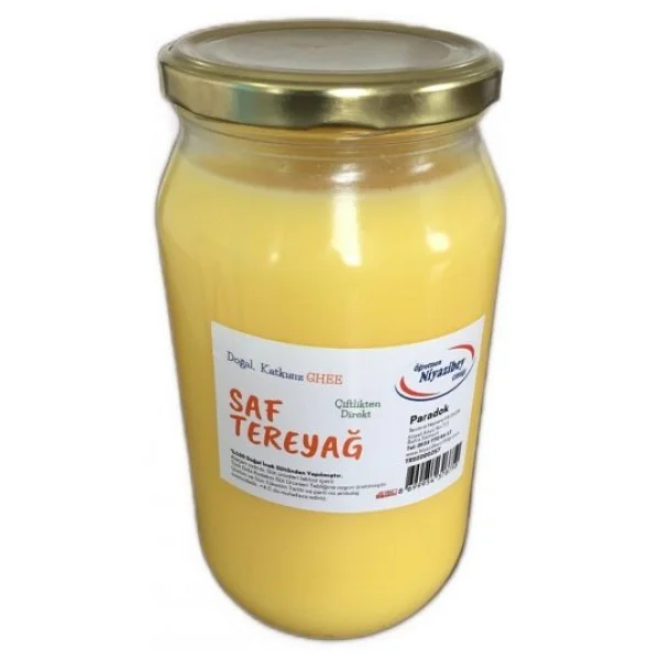 Ghee (Sadeyağ), Saf Tereyağ 950 Gr, Doğal, Katkısız Köy Tereyağından Üretim. - Görsel 2