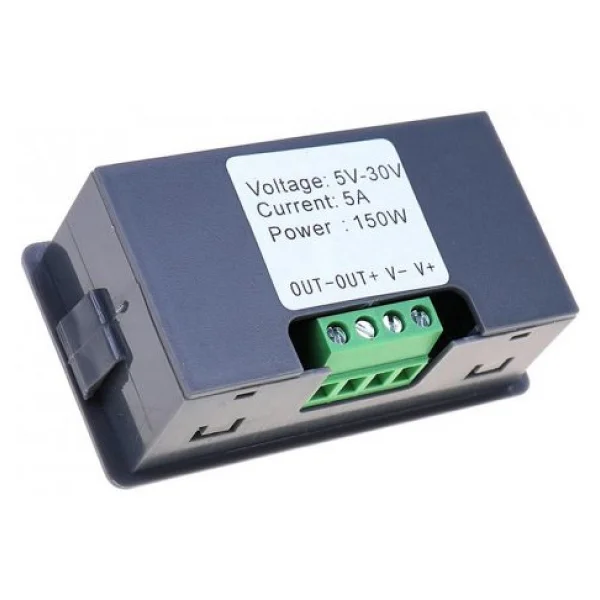 Zk-Mg 30v 5a Dc Motor Sürücü Pwm Hız Kontrol Panel Tip Kutu %0-100 Hız Ayarı Soft Start LED Şerit - Görsel 5
