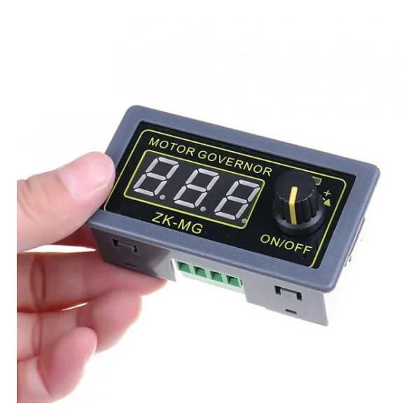 Zk-Mg 30v 5a Dc Motor Sürücü Pwm Hız Kontrol Panel Tip Kutu %0-100 Hız Ayarı Soft Start LED Şerit - Görsel 6