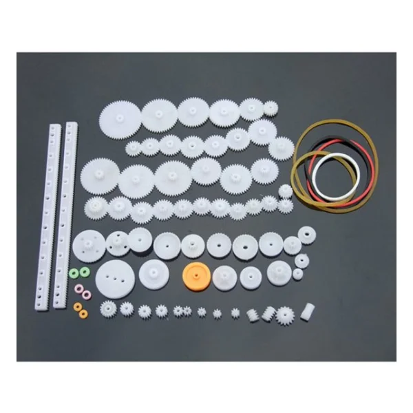 75 Parça Plastik Dişli Seti Rc Çark Arduino - Görsel 6