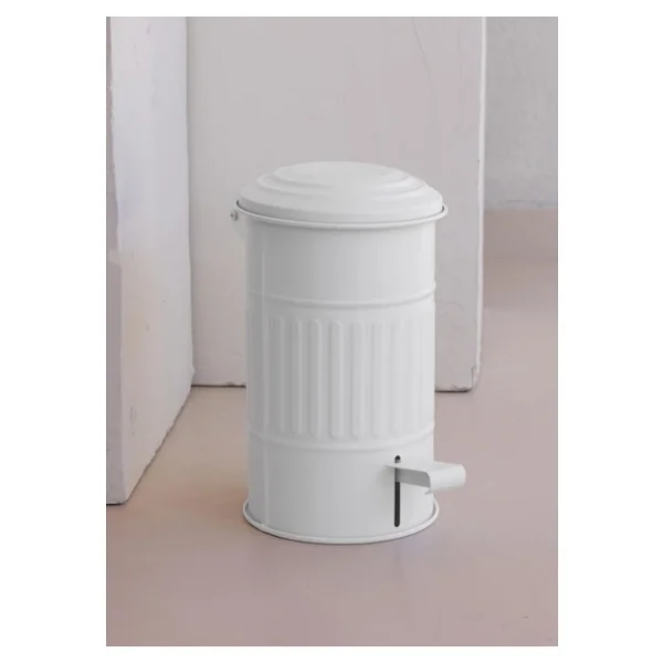 The Mia Mgl0009 5 Lt Beyaz Banyo Çöp Kovası - Görsel 2