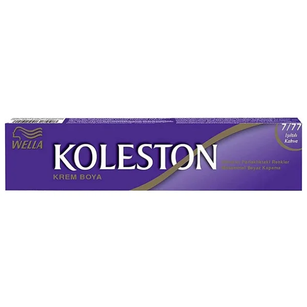 Koleston Single 7.77 Işıltılı Kahve Saç Boyası - Görsel 4