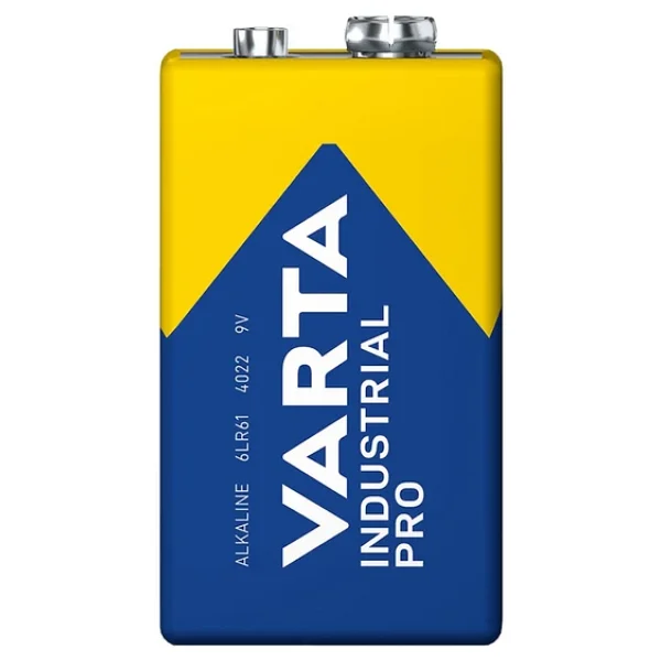 Varta 9v Industrial Pro Alkalin Pil 6lr61 - Görsel 8