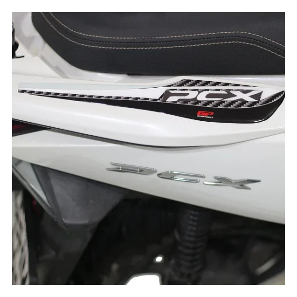 Gp Kompozit Honda Pcx 125 / 150 2018-2020 Uyumlu Kuyruk Yan Pad Beyaz - Görsel 2