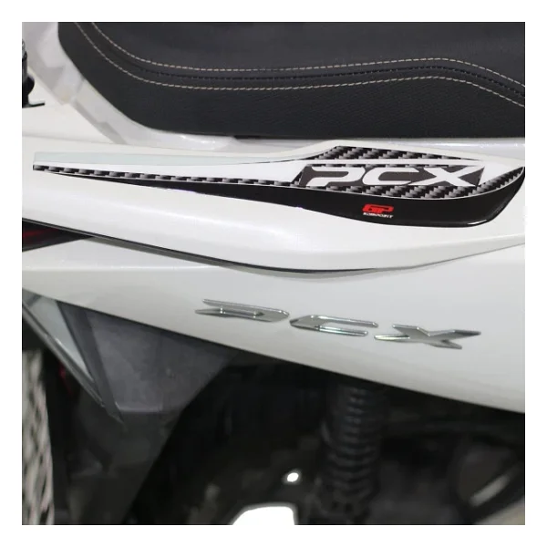 Gp Kompozit Honda Pcx 125 / 150 2018-2020 Uyumlu Kuyruk Yan Pad Beyaz - Görsel 4