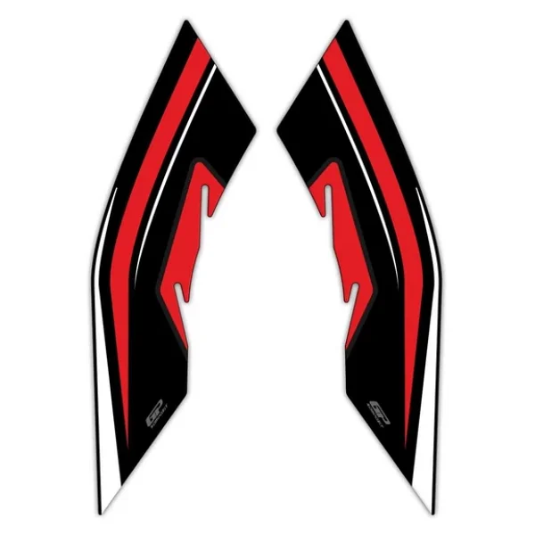 Gp Kompozit Honda Pcx 125 2021-2024 Uyumlu Yan Ayak Pad Kırmızı - Görsel 5