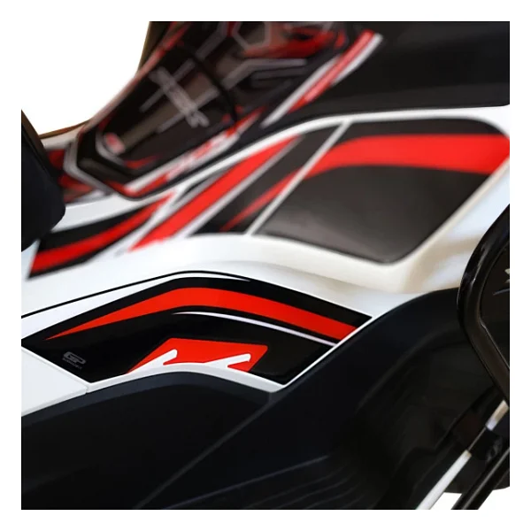 Gp Kompozit Honda Pcx 125 2021-2024 Uyumlu Yan Ayak Pad Kırmızı - Görsel 4