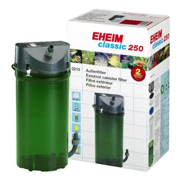 Eheim Classic 250 2213 8 W Akvaryum Dış Filtre - Görsel 3