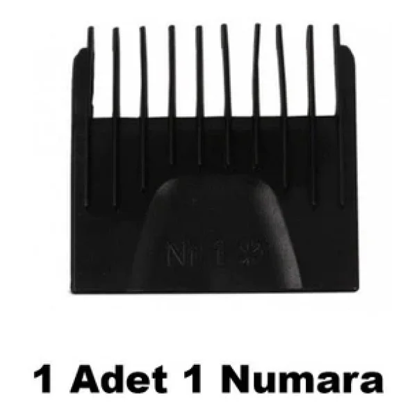 Moser 1400 Makine Tarağı 4lü Set (1-2-3-4 Numara) - Görsel 4