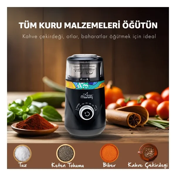 Any Morning Sh21638b Kahve Öğütücü - Görsel 7