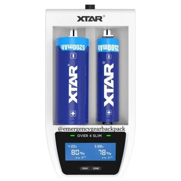 Xtar Over 4 Slim Li-İon Pil Şarj Cihazı - Görsel 5