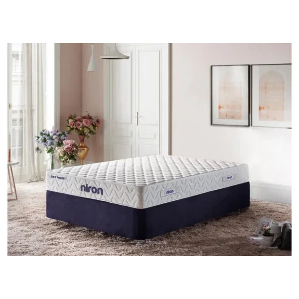 Niron Soft Pocket Yaylı 90x200 Cm Ortopedik Tek Kişilik Yatak - Görsel 6