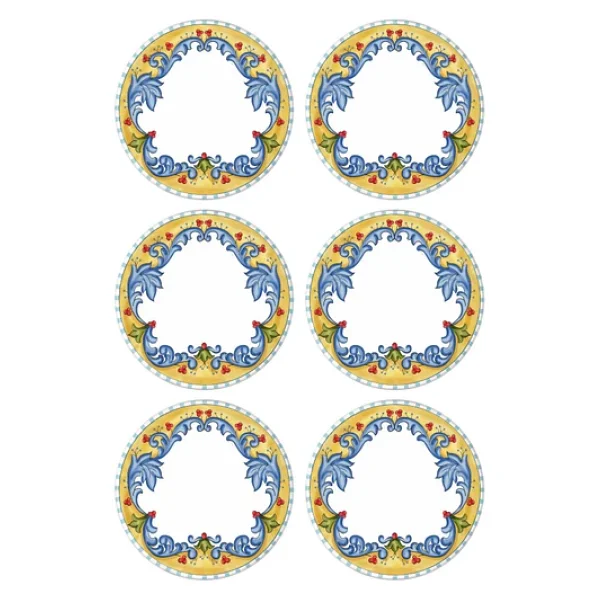 The Mia Limoncello 6'lı Servis Tabağı 26 Cm - Görsel 7