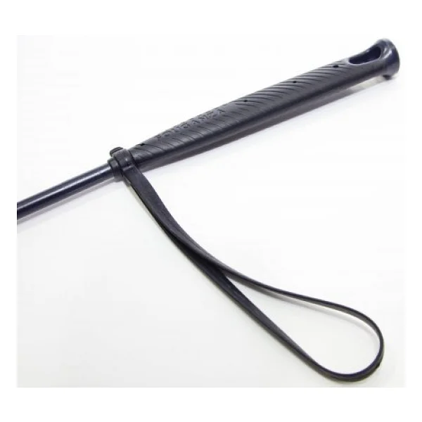 Binicilik Kamçısı - 58 Cm - Siyah / Gri Kırbaç Fouganza Meridyendukkan - Görsel 3