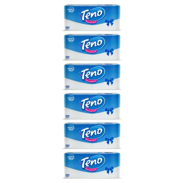 Teno Peçete 200'lü X 6 Adet - Görsel 5