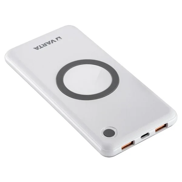 Varta 57913 10000 mAh Hızlı Şarj Kablosuz Powerbank - Görsel 2