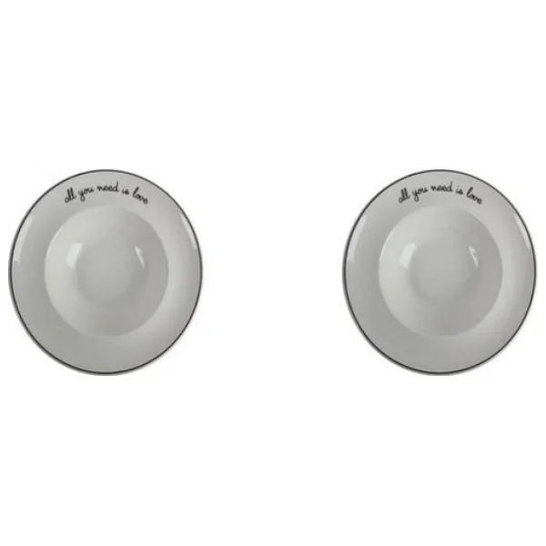 Porland 04lfh000427 Hope Çukur Tabak 26 Cm 2'li - Görsel 3