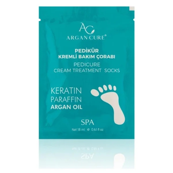 Argan Cure Pedikür Bakım Çorabı - Görsel 3