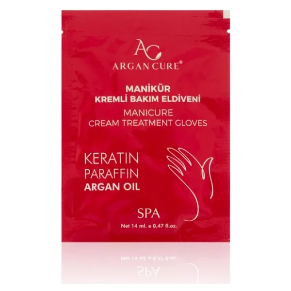 Argan Cure Manikür Kremli Bakım Eldiveni X5 Pedikür Kremli Bakım Çorabı X5 (10'lu Avantaj Paketi) - Görsel 5